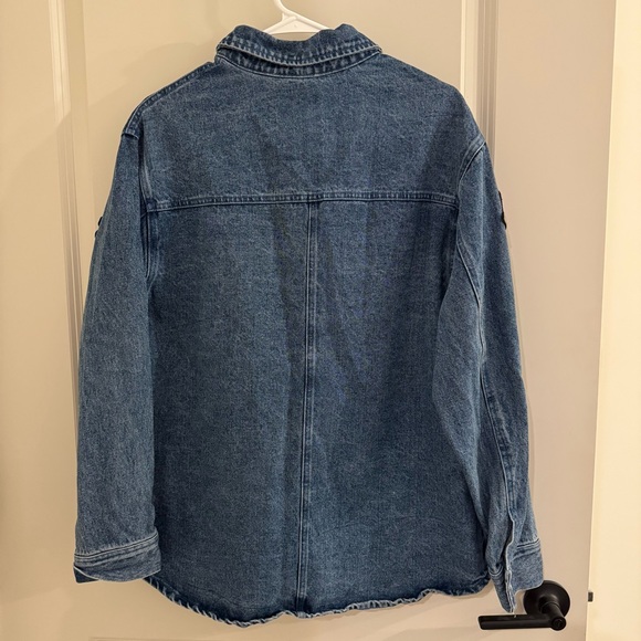 Blue B Collection Patchwork Denim Jacket - Vintage Western Style - Picture 4 of 6